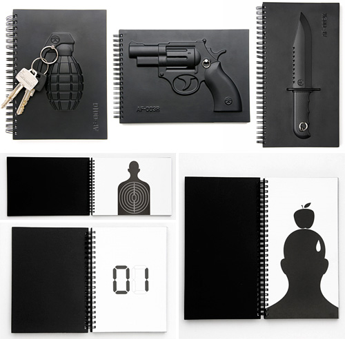 armed_notebooks Armed Notebooks (Images courtesy MollaSpace)