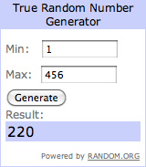 Random.org (Image courtesy Random.org)