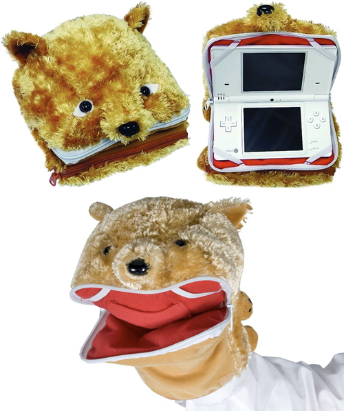 Padded Puppet Pouch for DS Lite and DSi (Images courtesy CTA Digital)