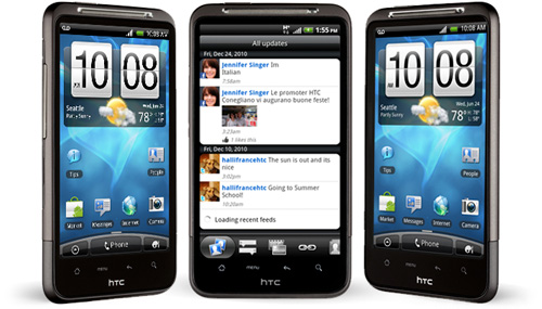 HTC Inspire 4G (Images courtesy AT&T)