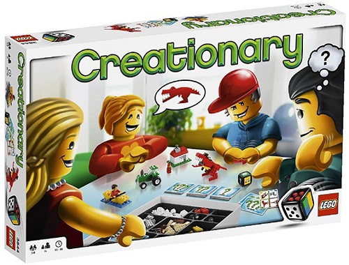 Give the people LEGOs There is a game called Creationary put out by LEGO 