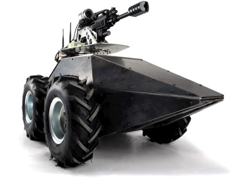 Mega Hurtz Paintball Robot (Image courtesy Chris Rogers)