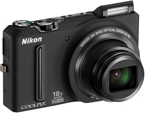Nikon Coolpix S9100 (Image courtesy Nikon)