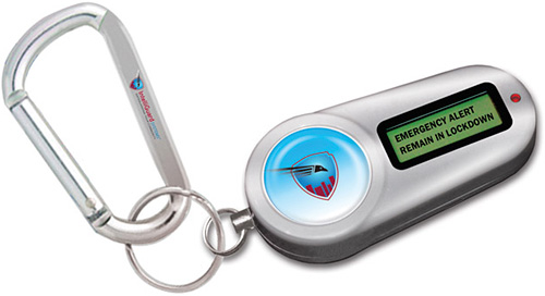 IntelliGuard's RAVENAlert Keychain (Image courtesy IntelliGuard)