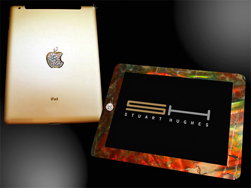 iPad 2 Gold History Edition (Image courtesy Stuart Hughes)