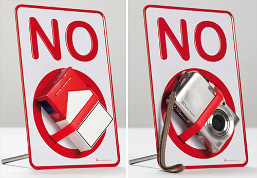 NO Sign (Images courtesy Animi Causa)
