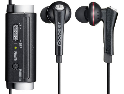 Pioneer SE-NC31C-K Noise Cancelling Earbuds (Image courtesy Pioneer)