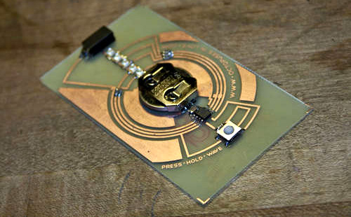 Persistence Of Vision Business Card (Image courtesy Jared Foster)