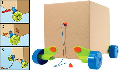 Rolobox Reusable Wheel Kit (Images courtesy Basic Play)