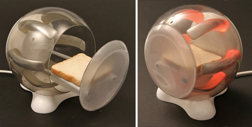 Roastie Toaster Concept (Images courtesy Mateusz Główka)