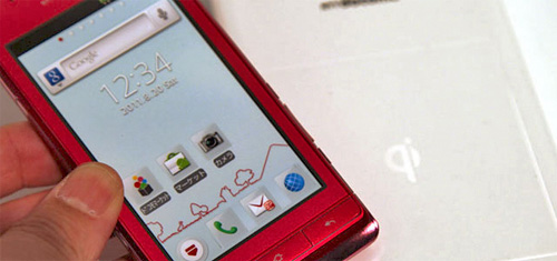 Sharp Aquos f SH-13C (Image courtesy Akihabara News)