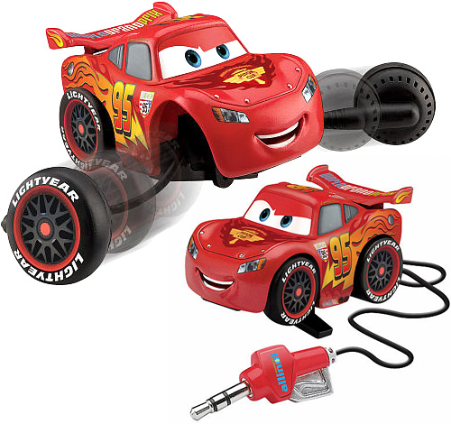 lightning_earphones Lightning McQueen Retractable Earbuds (Images courtesy Toys "R" Us)