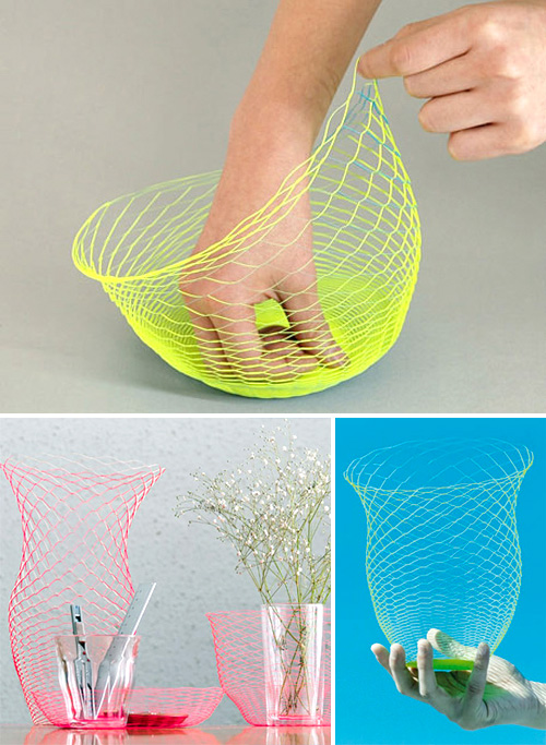 Paper Air Vase (Images courtesy Matomeno)