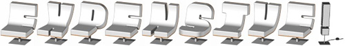 Typographic Seating (Images courtesy TABISSO)