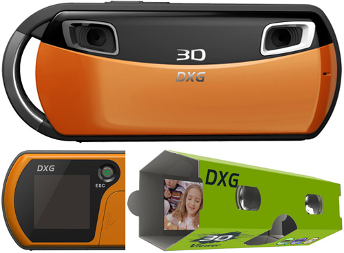 DXG-018O 3D Camera (Images courtesy DXG)
