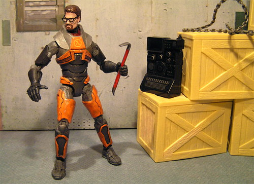 Gordon Freeman Action Figure (Image courtesy Taylor-made)
