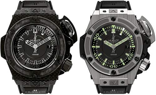 Hublot Oceanographic 4000 (Images courtesy Hublot)