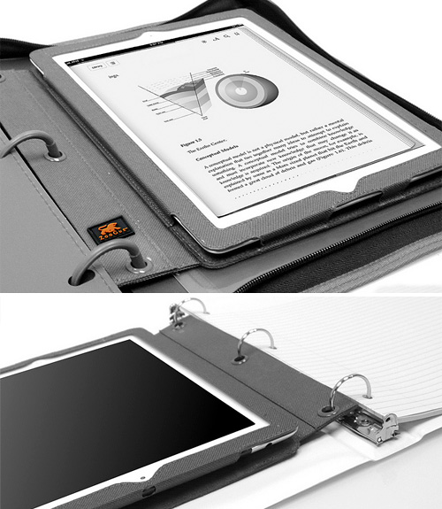 BinderPad iPad Case (Images courtesy ZooGue)
