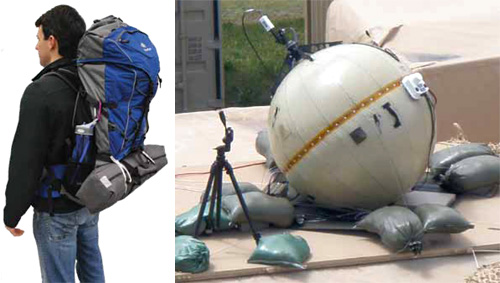 GATR Inflatable Satellite Antenna (Images courtesy GATR)