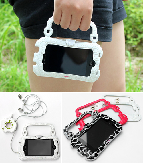 iPhone 4 Handbag Case (Images courtesy designboom)