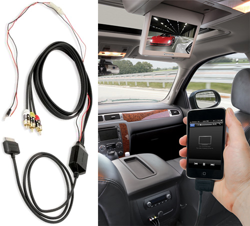 Scosche sneakPEEK auto Cable (Images courtesy Scosche)