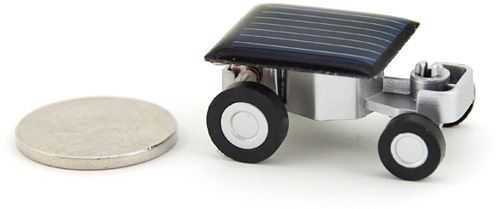 The World's Smallest Solar Car (Image courtesy MCA Store)