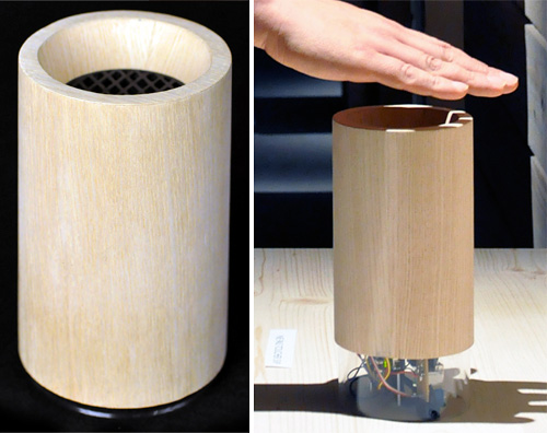 Soundsitive Gesture-Controlled Speaker (Images courtesy designboom)