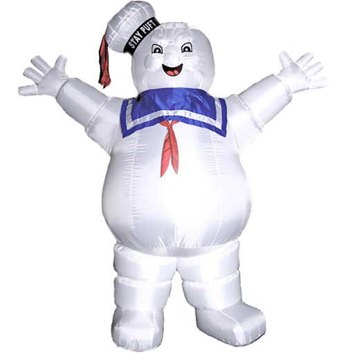 Inflatable Stay Puft Marshmallow Man (Image courtesy TFAW.com)