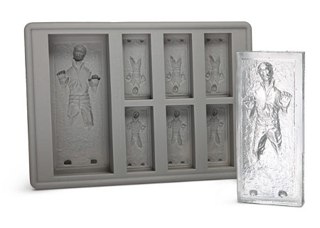Oh. They've encased him in Carbonite. He should be quite well protected. If he survived the freezing process, that is.