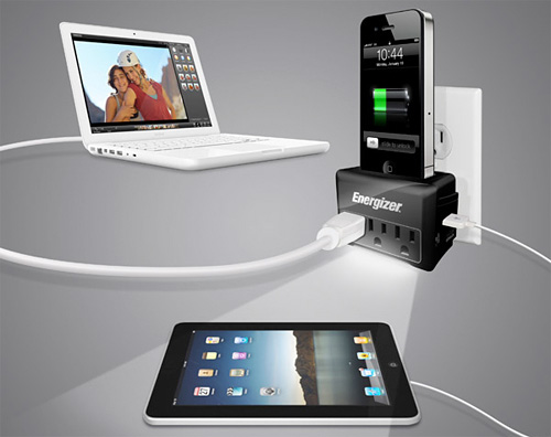 Energizer iSurge Travel Charging Station (Image courtesy Energizer)