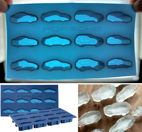 Porsche Design Ice Cube Tray (Images courtesy NOTCOT & Porsche Design)