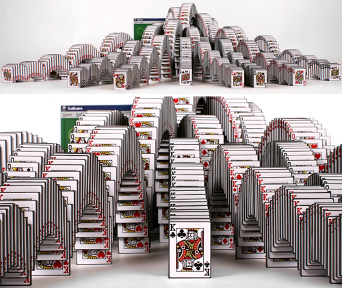 Solitaire Win Sculpture (Images courtesy Skrekkøgle)