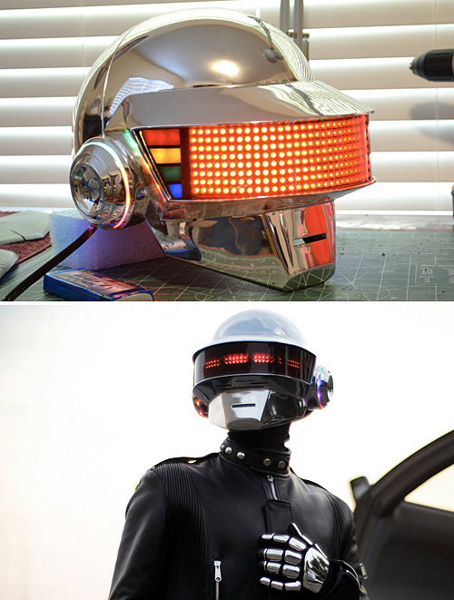 Daft Punk (Thomas Bangalter) Helmet (Images courtesy Volpin Props)