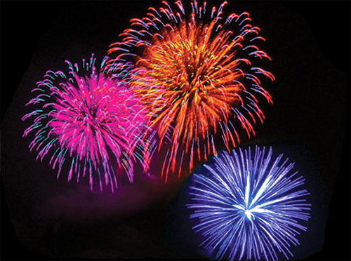 Handheld Fireworks Projector (Image courtesy Hammacher Schlemmer)