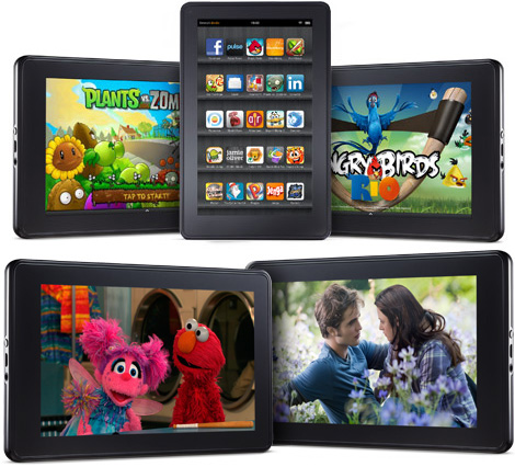 kindle_fire Amazon Kindle Fire (Images courtesy Amazon)