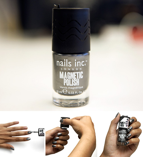 Magnetic Nail Polish (Images courtesy Nails Inc.)