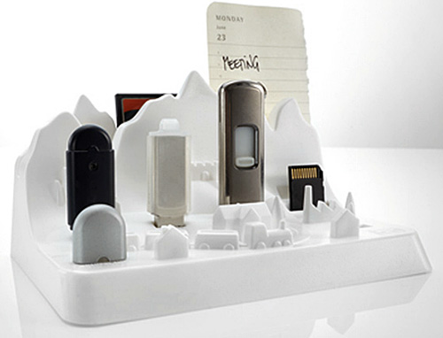 memory_city_2 Memory City Flash Drive Storage (Image courtesy design3000.de)