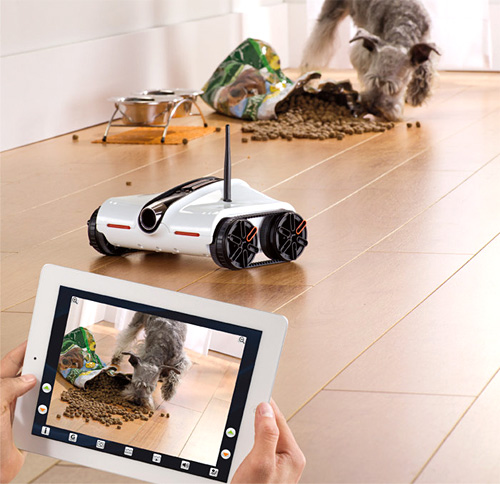 rover Rover App-Controlled Spy Tank (Image courtesy Brookstone)