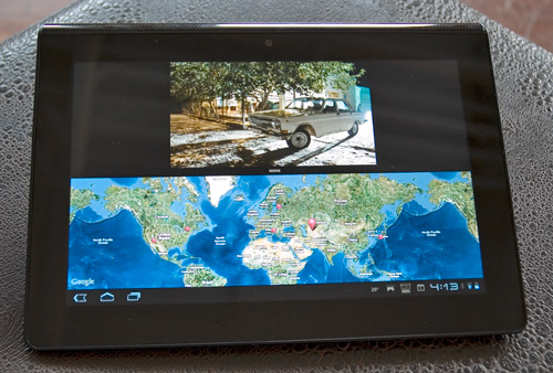 Sony Tablet S (Image property OhGizmo!)