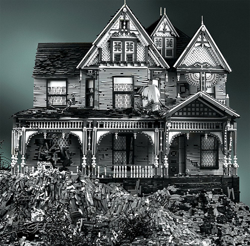 Victorian LEGO House (Image courtesy Mike Doyle)