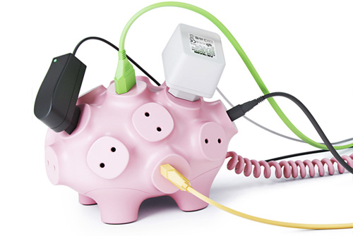 Svintus Power Strip Pig Concept (Image courtesy Art Lebedev)