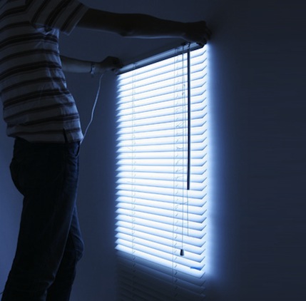 fake window blinds