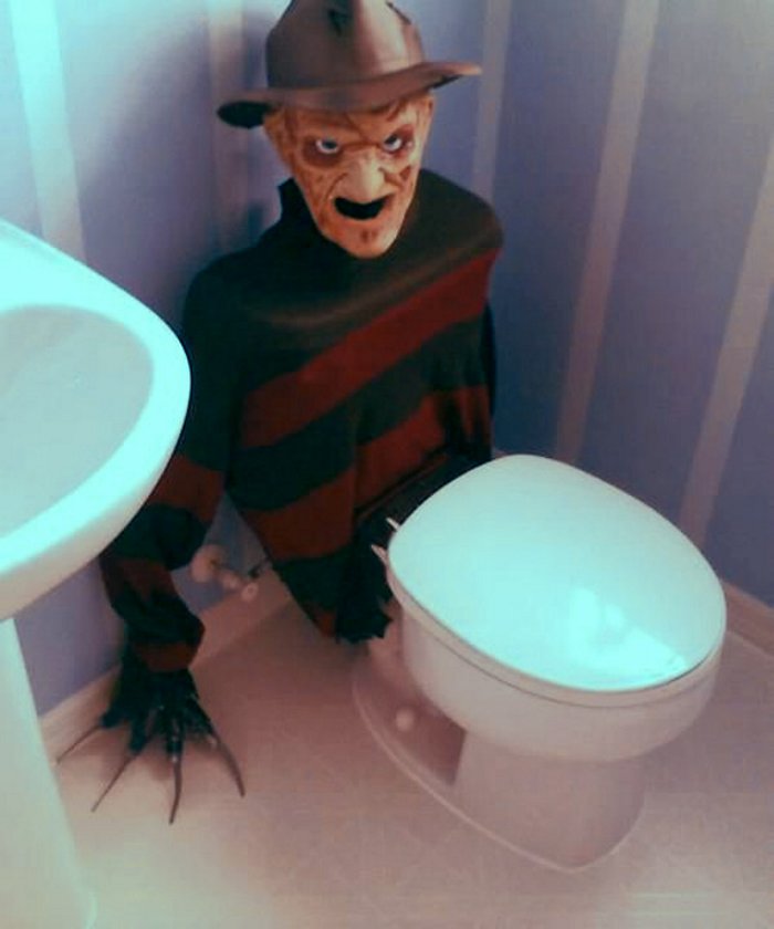 Freddy Krueger Toilet Cover