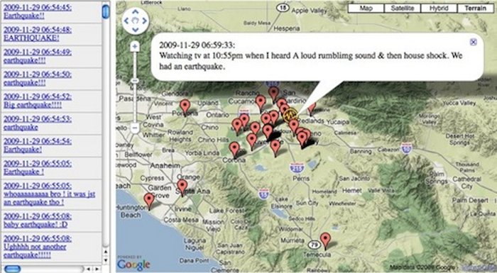 Twitter Earthquake Detection Twitter Earthquake Detection