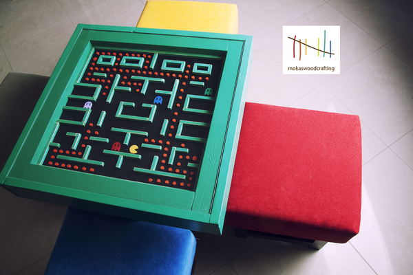 pac-man table is retro chic that would look good in your living pac-man table is retro chic that would look good in your living