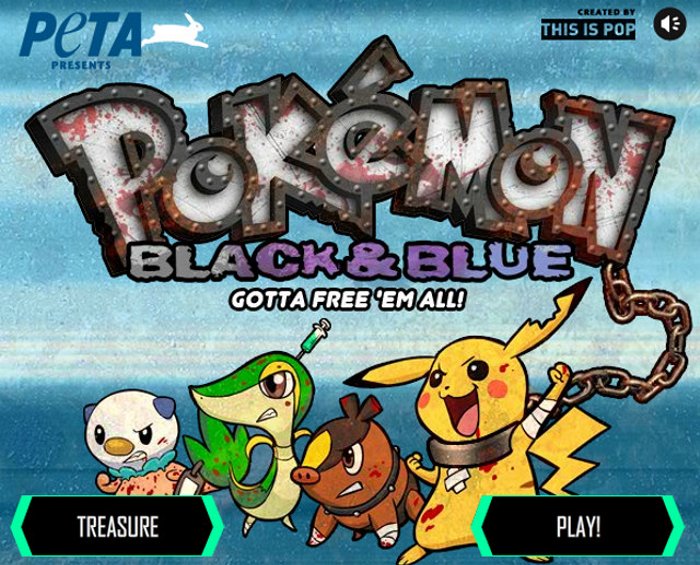 PETA vs Pokemon