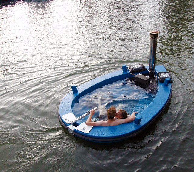 The Hot Tug Hot Tub Boat Is A Mouthful To Pronounce, Seems Fun 