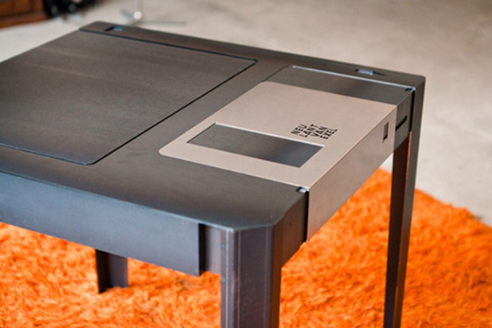 Floppy Disk Table