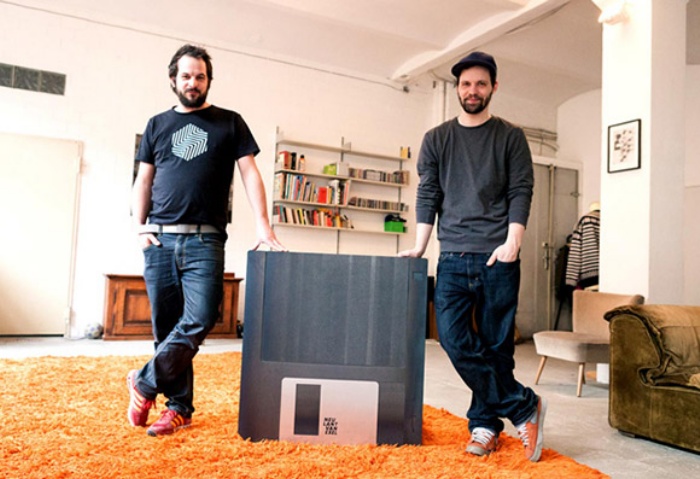 Floppy Disk Table