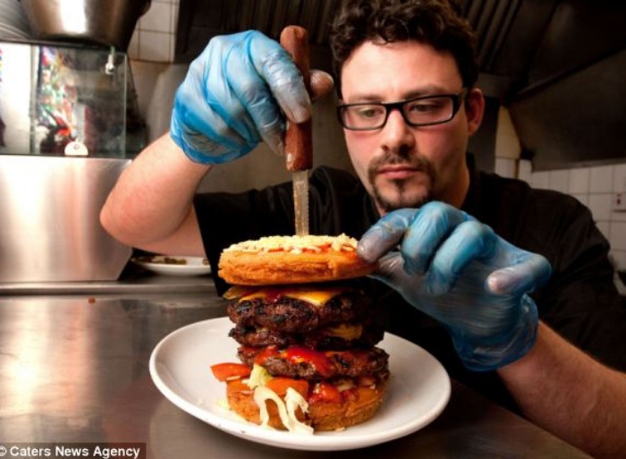 Atomic Fallout Burger Atomic Fallout Burger
